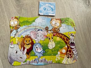 Lote Puzzles Infantiles de 4, 16, 40 Piezas