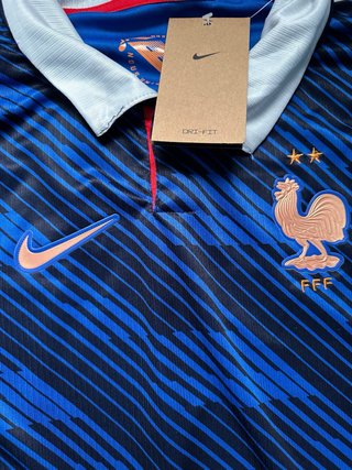 Camisetas Francia Nike (Azul y Verde)