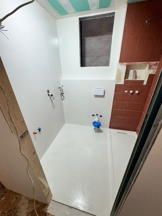 Baño 100% impermeable de microcemento