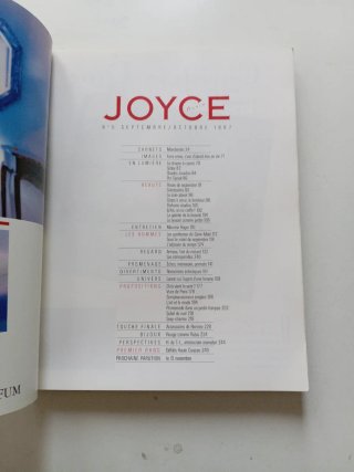 Rivista JOYCE Paris N°5 1987 • Haute Couture