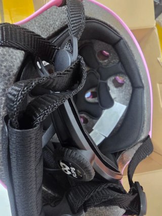 Casco infantil Sparkle rosa