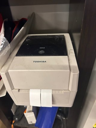 Impresora de etiquetas Toshiba Beige/Negro