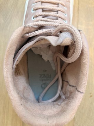Zapato Feroz Júcar Piel Rosa Talla 40
