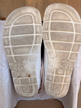 Zapato Feroz Júcar Piel Rosa Talla 40