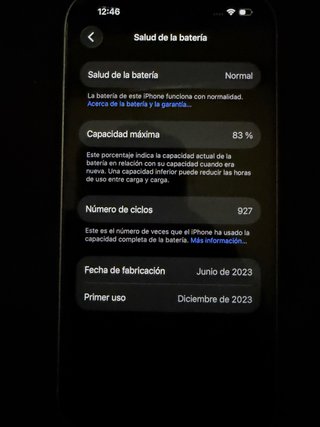 iPhone 15 128 GB Blue- En buen estado