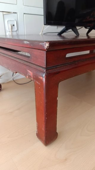 Mesa Oriental Madera Te Estilo Asiático.