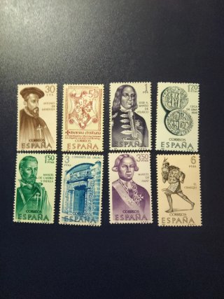 Lote 24 Sellos España Forjadores de América