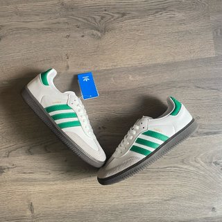 Adidas Samba OG Blancas Verdes Talla 39