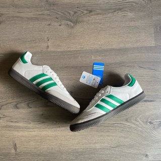 Adidas Samba OG Blancas Verdes Talla 39