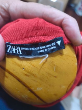 Body Zara Rojo Malla