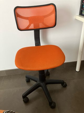 Silla de escritorio infantil naranja