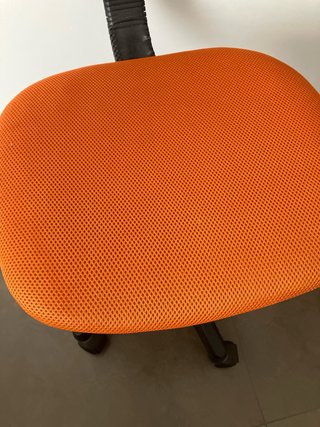 Silla de escritorio infantil naranja
