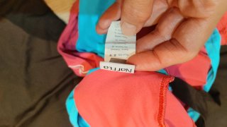 Conjunto deportivo top y pantalón NAFFTA