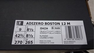 Zapatillas Adidas Adizero Boston 12 Hombre