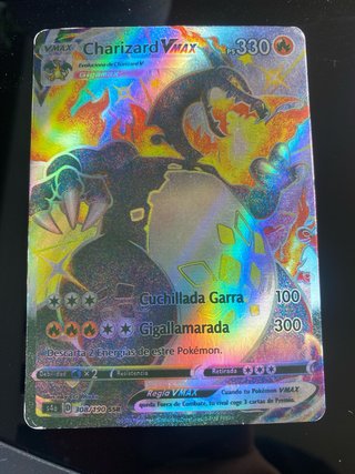 Carta Pokémon Charizard VMAX Shiny SSR 308/190