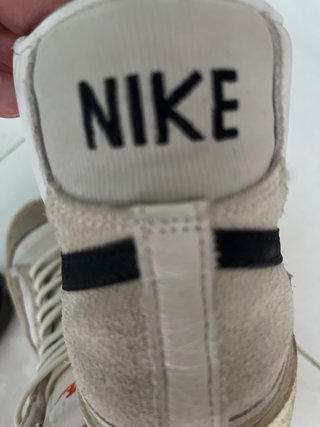 Nike Blazer Mid Zapatillas Beige Blanco