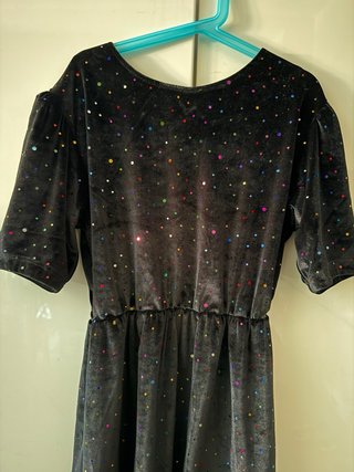 Vestido de noche Sfera Terciopelo Brillos Nuevo