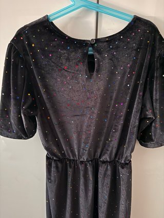 Vestido de noche Sfera Terciopelo Brillos Nuevo
