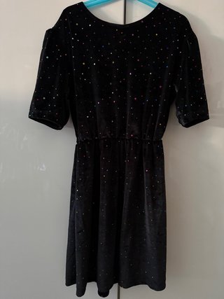 Vestido de noche Sfera Terciopelo Brillos Nuevo