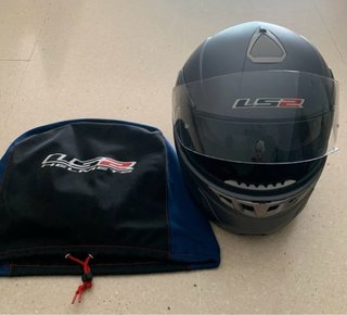 Casco Moto LS2 Integral Gris