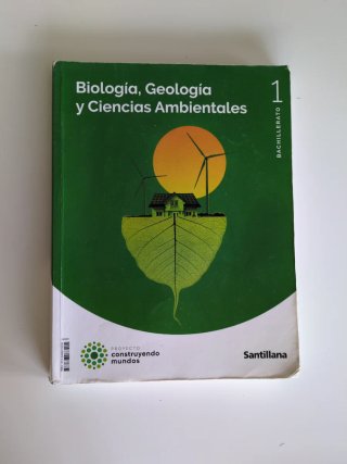 Libro biología. 1 bachillerato. Ed. Santillana