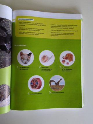 Libro biología. 1 bachillerato. Ed. Santillana