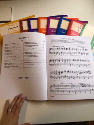 Libros Piano Schaum (9 Niveles)