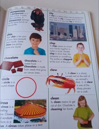 Libro inglés infantil 1000 palabras
