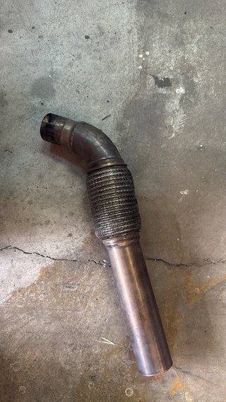 Downpipe 2.5 flexible BMW