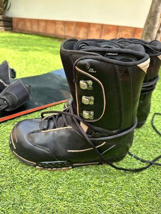 Tabla Snow + Fijaciones + Botas + Bolsa Dakine
