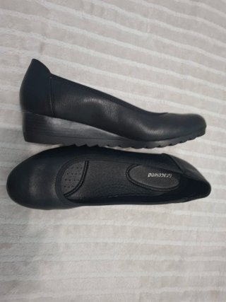Zapatos planos Graceland negros mujer