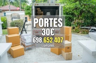 Mudanzas y portes económicos 698652407 desde 30€