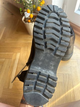 Botas Pull&Bear Talla 44 Piel Sintética Negra