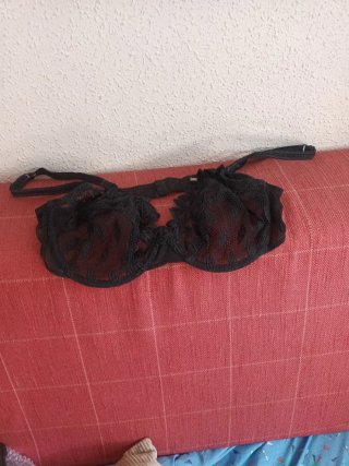Sujetador negro encaje