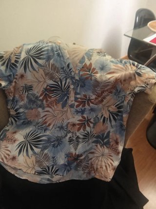 Blusa Hawaiana Talla XL
