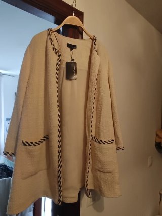 Chaqueta Couchel Beige Talla XL