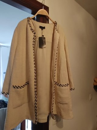 Chaqueta Couchel Beige Talla XL