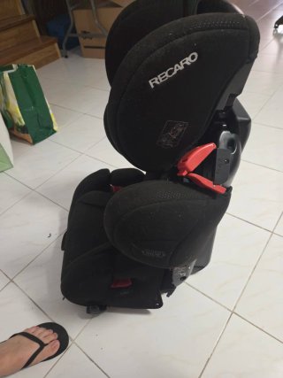 Silla de coche RECARO negra