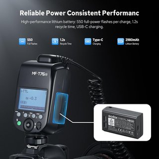 Flash Doble Macro Godox MF-T76 N Nikon