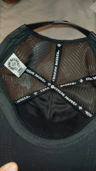Gorra Trucker Chrome Hearts Negra