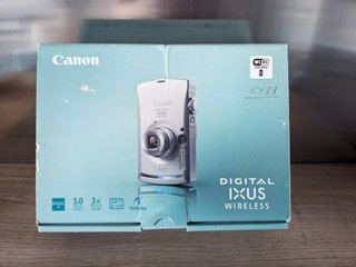 NUEVO,Canon Ixus Wireless Kit solo Caja y accesori