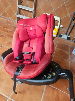 Silla coche bebé Becool giratoria Isofix