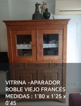 Mesa de centro Roble Viejo Francés