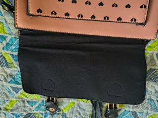 Bolso Bershka rosa corazones