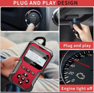 Escáner OBD2 V410 Diagnóstico Automotriz