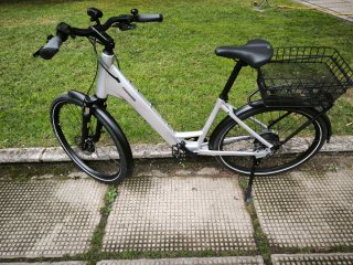Bicicleta Eléctrica Cannondale Plata