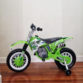 Moto Eléctrica Niños de 3 a 6 años. 6V Injusa