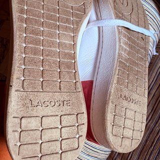 Zapatillas Lacoste Blancas y Rosas
