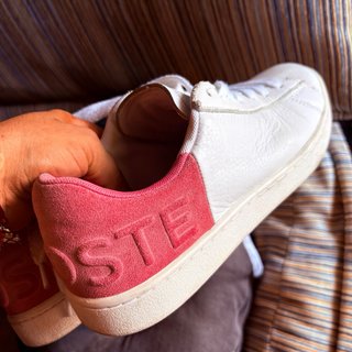 Zapatillas Lacoste Blancas y Rosas