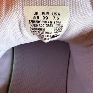 Zapatillas Lacoste Blancas y Rosas